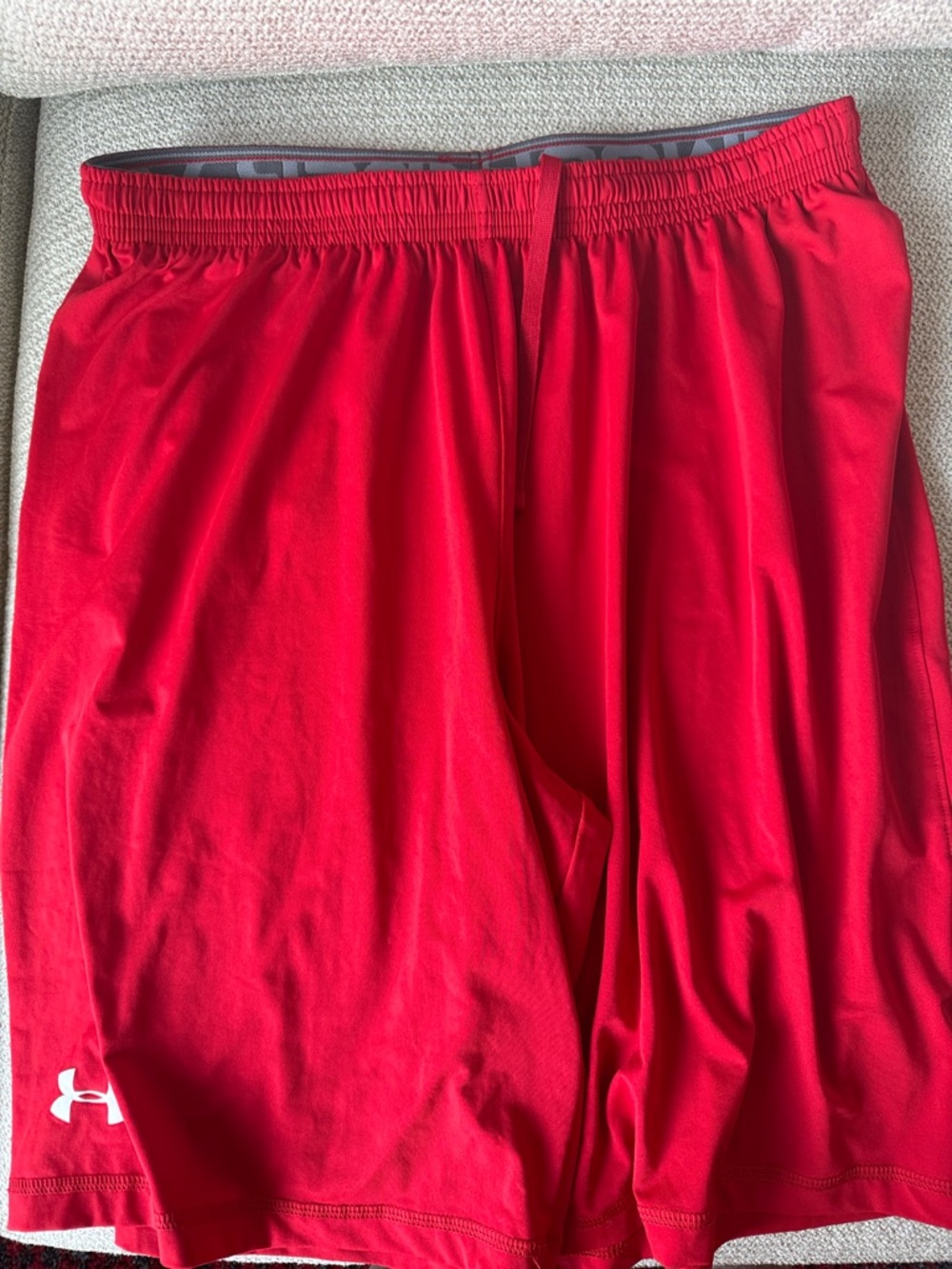 Under Armour Men’s Bright Red Training Shorts
